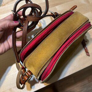 Camera Style Dooney & Bourke Suede Crossbody